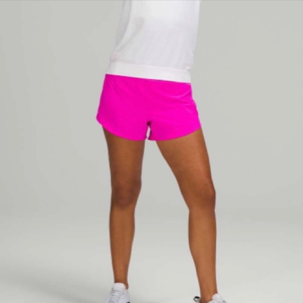 New Lululemon Essential Run HR Short 4” and new tank top